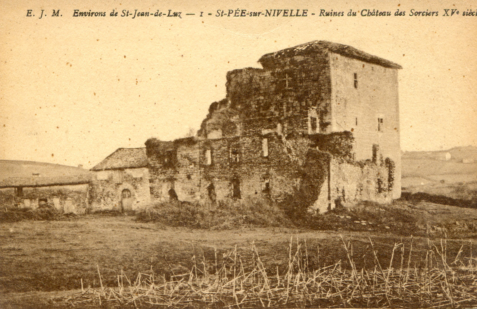 Cartes Postales anciennes de Saint-Pée-sur-Nivelle