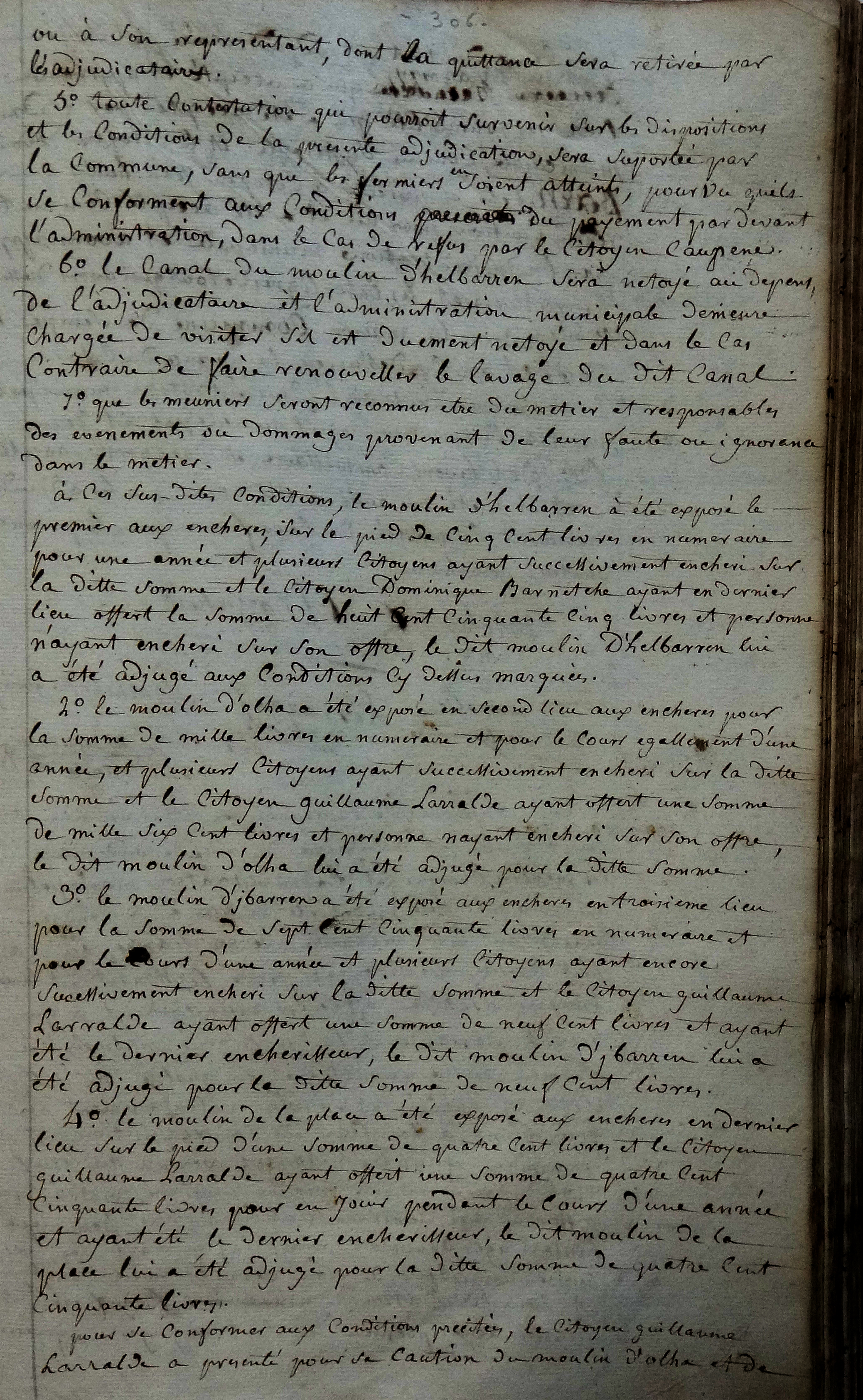 Photo des délibérations municipales n° 0192