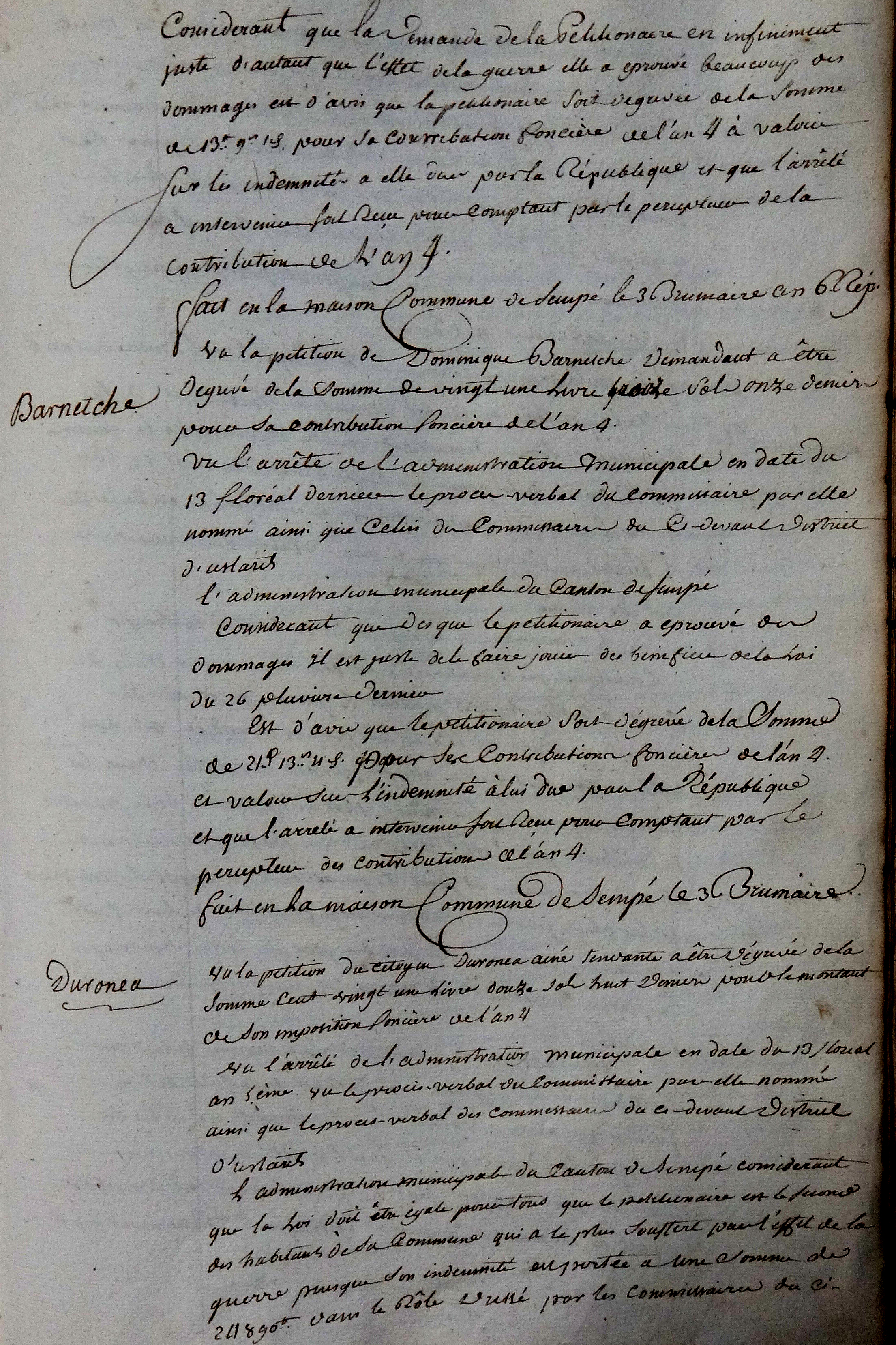 Photo des délibérations municipales n° 0327