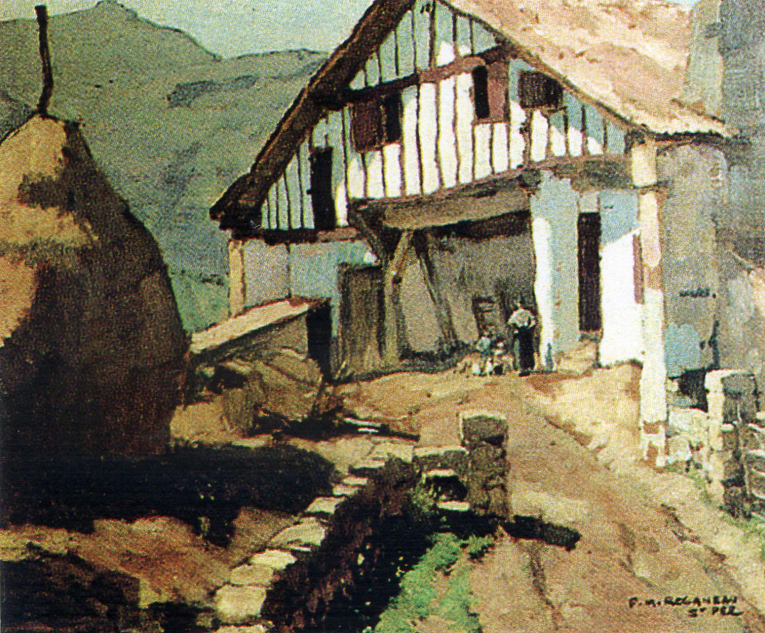 Peinture de F.M. Roganeau
